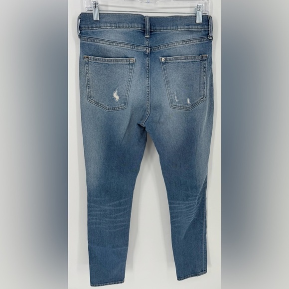 H&M Skinny Coupe Moulante Distressed Jeans Size 32/32 - Picture 2 of 12